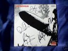 Led Zeppelin - signed 
