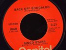 BEATLES RINGO STARR BACK OFF BOOGALOO RARE ORANGE LBL