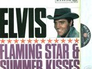 ELVIS PRESLEY -  UK LP - FLAMING STAR &  SUMMER KISSES