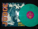JUDGE bringin it down LP REVELATION 1st press green v