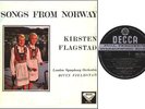 KIRSTEN FLAGSTAD - SONGS FROM NORWAY - DECCA SXL -