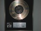 michael jackson - thriller award riaa platinum lp