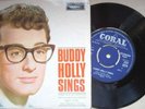 Buddy Holly  Sings   UK  7 inch EP CORAL RARE