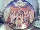 IRON MAIDEN:POWERSLAVE LP PROMO PICTURE DISC MINT