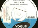 SHIRLEY & LEE*ROCKIN' WITH THE CLOCK*R & R*VOGUE*UK*45