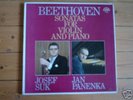 SUPRAPHON 111 0561-5. BEETHOVEN Violin Sonatas. Suk.