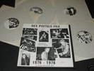 SEX PISTOLS File 1976-1978 orig. rare 4 Lp Box NM punk