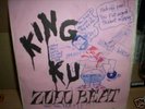 KING KURT - ZULU BEAT - HAND DRAWN SLEEVE AUTO'D RARE