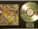 The STONE ROSES- LP  platinum disc & cover