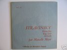 VERY RARE MARCELLE MEYER ON DF 48, STRAVINSKY