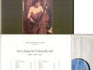 HONNEGER solo cello suites  BACH telefunken 3LP BOX