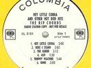 THE RIP CHORDS  D.J. LP ALBUM - HEY LITTLE COBRA