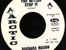 NORTHERN  SOUL - 'BARBARA MASON'  US Near Mint PROMO 45