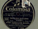 disque 78T MISS JOSEPHINE BAKER columbia L2512