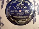 vErY rare Victor scroll 21537/Ross de Luxe Syncopaters