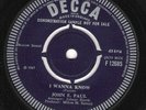 John E Paul - I Wanna Know - Decca Demo