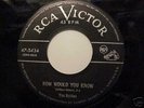 RARE & GREAT DOO WOP/R-N-B 45 
