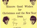 BEATLES 63 XMAS FAN CLUB FLEXI + SLEEVE+MAILER - N'MINT