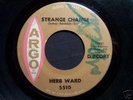 Northern Soul 45 HERB WARD on ARGO Strange Change