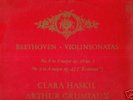 HASKIL / GRUMIAUX - BEETHOVEN VIOLIN SONATAS 4 LP