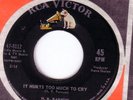 Northern Soul H B Barnum IT HURTS TOO MUCH TO CRY Rca
