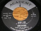 Ann Byers NORTHERN SOUL 45 Here I Am / If You Want to K