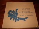 Henri Honegger/BACH/6 cello solo suites; French Valois