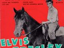ELVIS PRESLEY - FRENCH  EP + PS - LE CAVALIER DE CREPUS