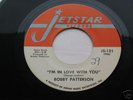 Northern Soul 45 RPM Bobby Patterson on Jet Star 121 M-