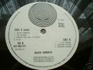 BLACK SABBATH uk 1st 1970 S/T NRMINT