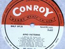AFRO Patterns CONROY LP Funk African Drums Psych 1972