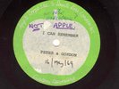 beatles APPLE TEST PRESSING peter and gordon jane asher