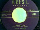 Eddie Cochran Skinny Jim original Crest 45 Rockabilly