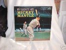 Mickey Mantle RCA LP MLB Baseball Record Album 50s