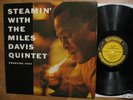 MILES DAVIS Steamin' PRESTIGE 1961 LP MINT-