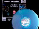 AC/DC BALLBREAKER 1996 clear blue vinyl limited150 acdc