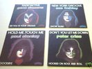 KISS complete set of the 4 French solo singles with PS