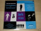 BORIS VIAN CHANSONS POSSIBLES ET IMPOSSIBLES 
