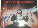 THIN LIZZY : AUTOGRAPHED  LIVE AND DANGEROUS (C.O.A.)