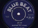 JET 707 - BUSTERS ALL STARS BLUE BEAT 261 NEAR MINT
