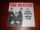 THE BEATLES 45 on Vee Jay RARE PICTURE SLEEVE VJ 581 OG