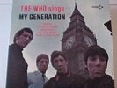 THE WHO sings MY GENERATION LP 1st press Decca Org. NM