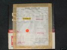 DECCA RECORDS MASTER COPY MAHLER SYMPHONY 3 SOLTI