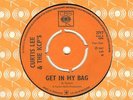 Curtis Lee & KCP's*Get In My Bag*Northern*CBS UK*MINT