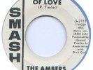 Soul 45 THE AMBERS SMASH DEMO Hear It 