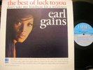 EARL GAINES - Best of Luck to You   Rare 1966 LP NM