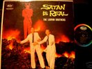 LOUVIN BROTHERS - rare Satan is Real LP rainbow label