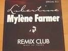 MYLENE FARMER : Maxi 45 tours LIBERTINE - TBE