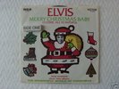 ELVIS PRESLEY 45 RPM RECORD MERRY CHRISTMAS BABY