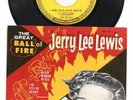 Jerry Lee Lewis Great Balls Of Fire 45 EP Record/Cover